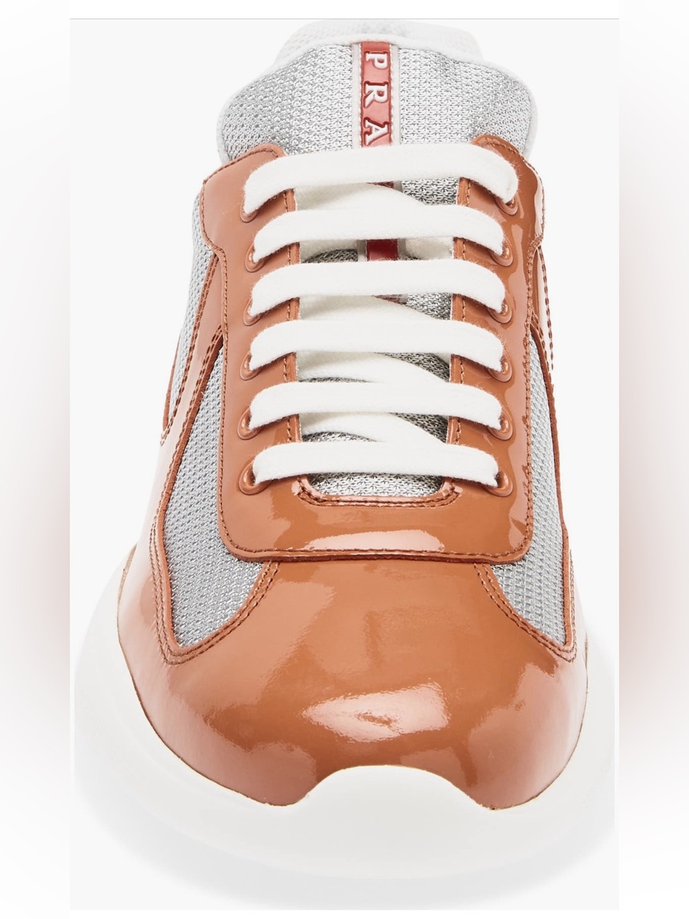 Men’s Prada America’s Cup Patent Leather Sneakers - Picture 8 of 12